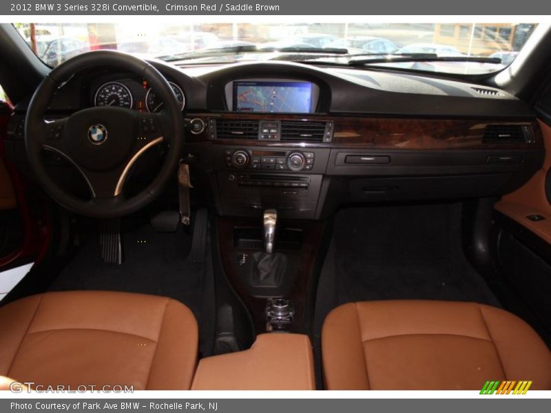 Crimson Red / Saddle Brown 2012 BMW 3 Series 328i Convertible