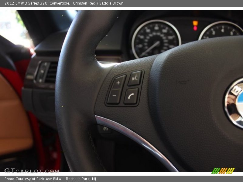Crimson Red / Saddle Brown 2012 BMW 3 Series 328i Convertible