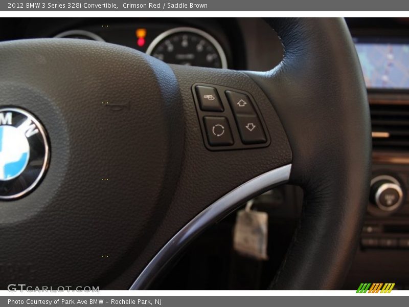 Crimson Red / Saddle Brown 2012 BMW 3 Series 328i Convertible