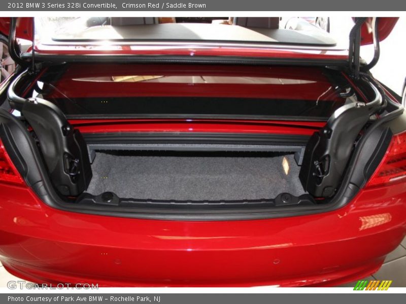 Crimson Red / Saddle Brown 2012 BMW 3 Series 328i Convertible