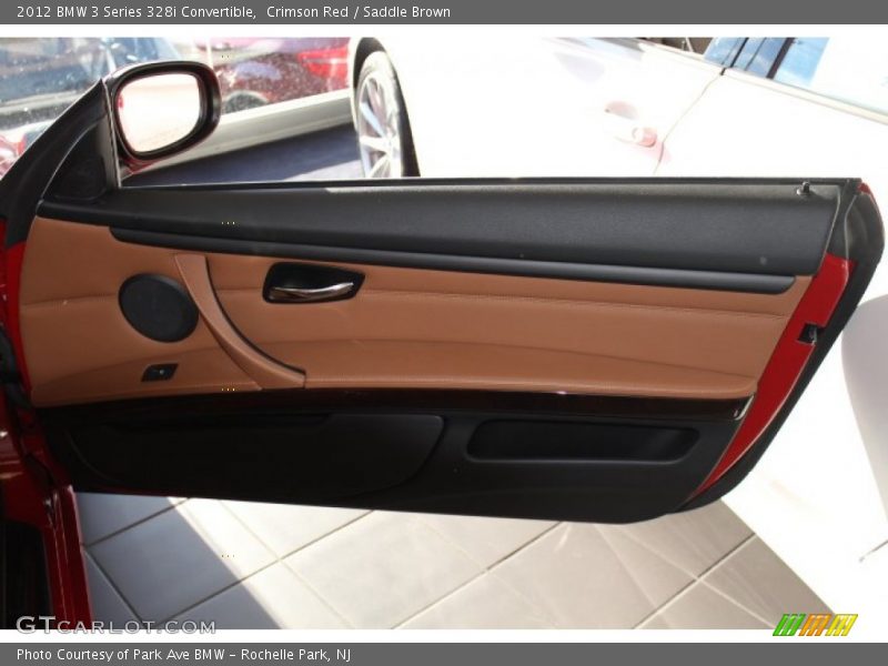 Crimson Red / Saddle Brown 2012 BMW 3 Series 328i Convertible