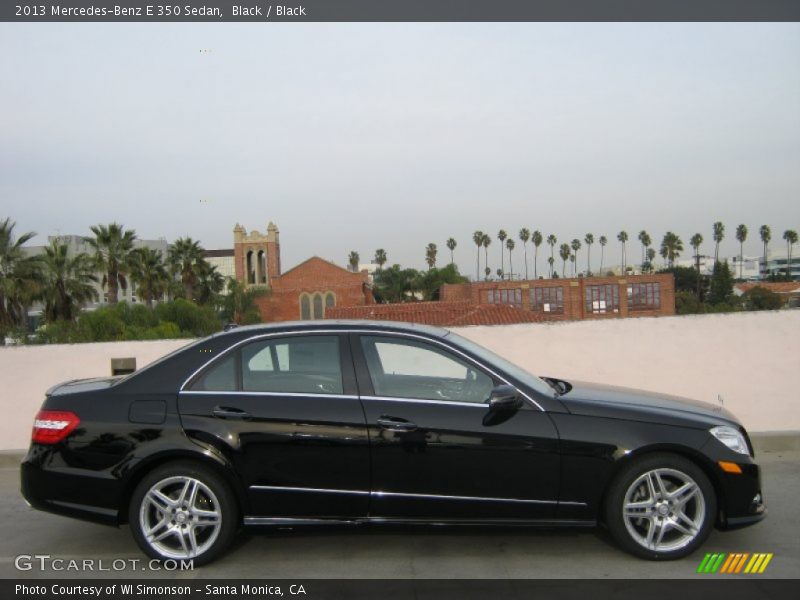 Black / Black 2013 Mercedes-Benz E 350 Sedan