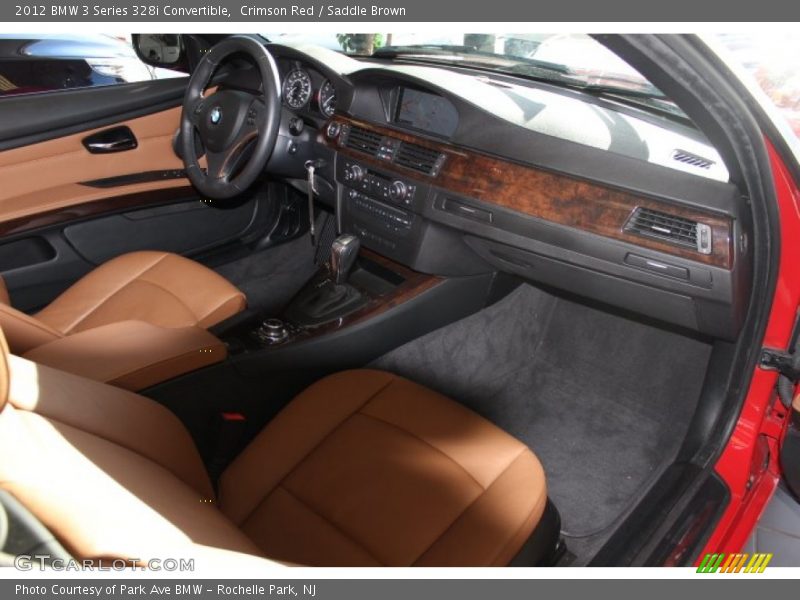 Crimson Red / Saddle Brown 2012 BMW 3 Series 328i Convertible