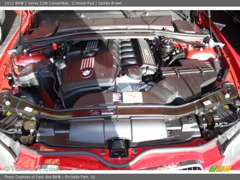 Crimson Red / Saddle Brown 2012 BMW 3 Series 328i Convertible