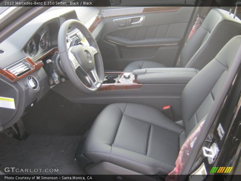 Black / Black 2013 Mercedes-Benz E 350 Sedan