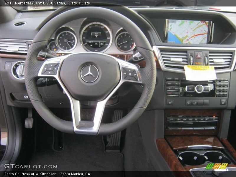 Black / Black 2013 Mercedes-Benz E 350 Sedan