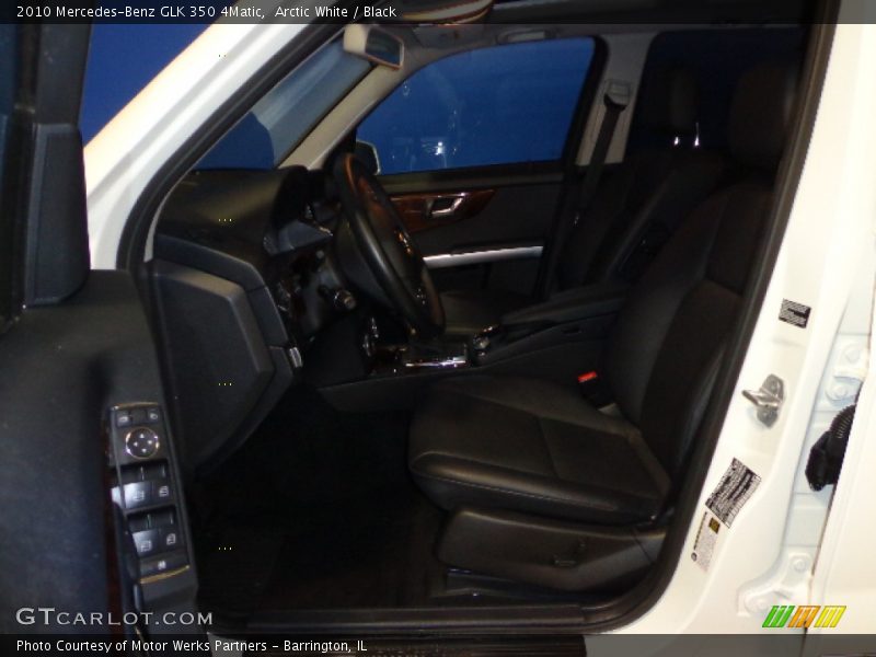 Arctic White / Black 2010 Mercedes-Benz GLK 350 4Matic