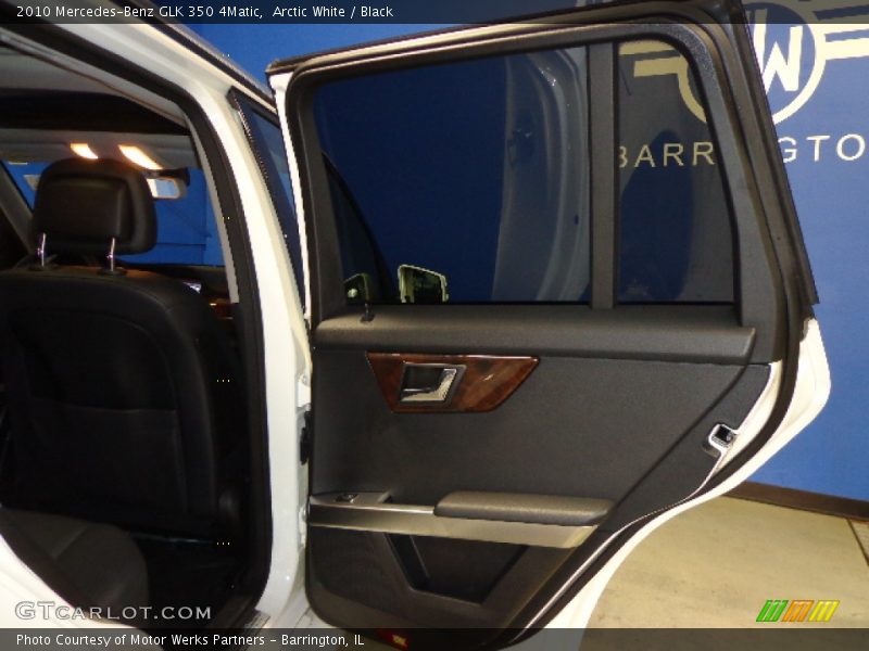Arctic White / Black 2010 Mercedes-Benz GLK 350 4Matic