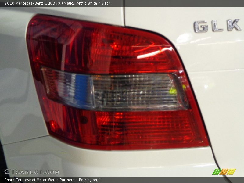 Arctic White / Black 2010 Mercedes-Benz GLK 350 4Matic