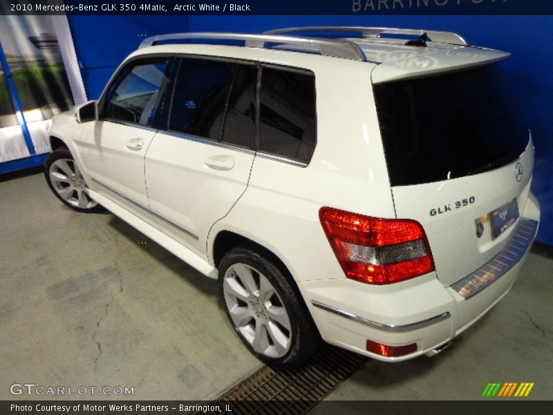 Arctic White / Black 2010 Mercedes-Benz GLK 350 4Matic