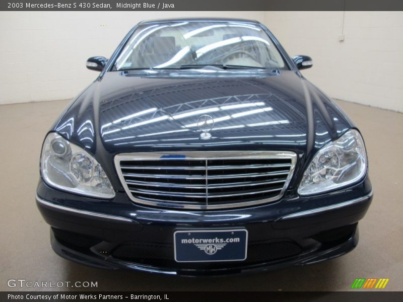 Midnight Blue / Java 2003 Mercedes-Benz S 430 Sedan