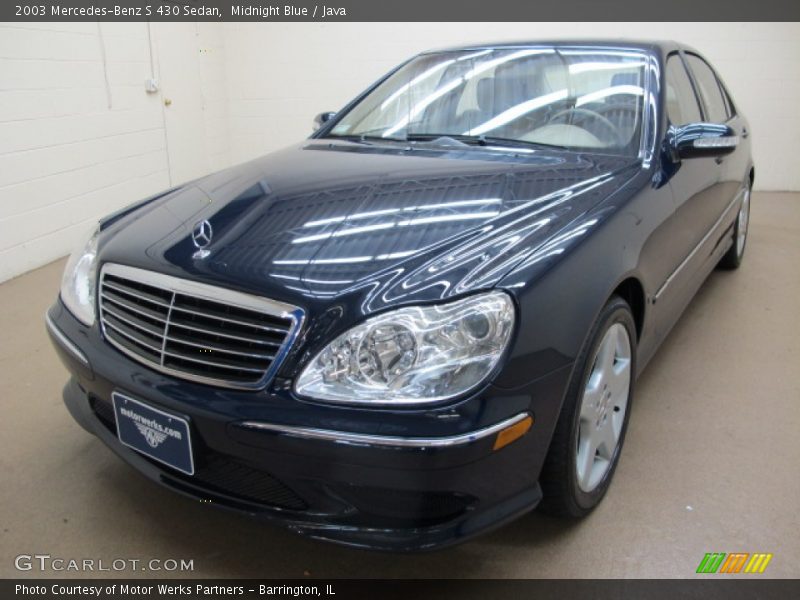 Midnight Blue / Java 2003 Mercedes-Benz S 430 Sedan