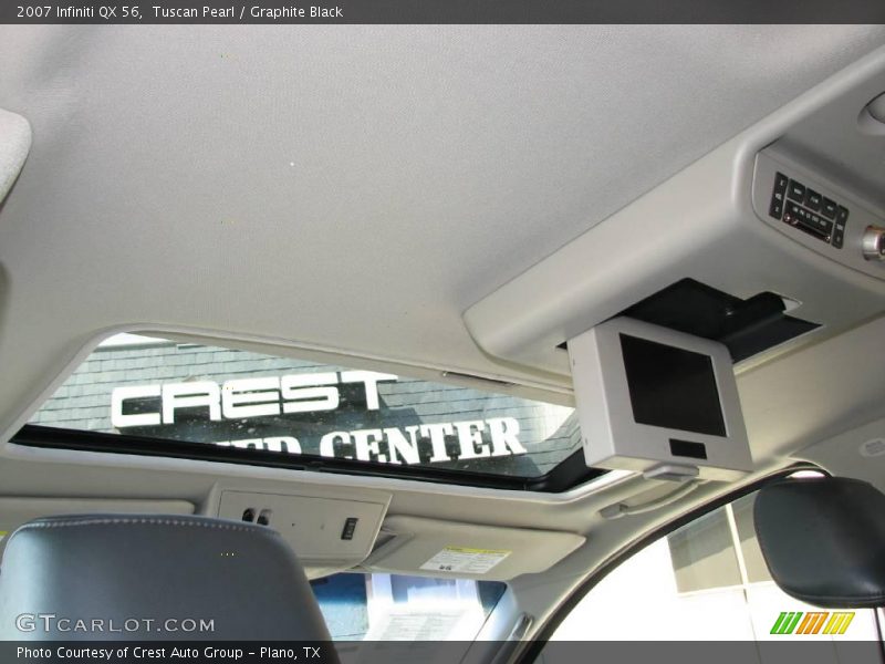 Tuscan Pearl / Graphite Black 2007 Infiniti QX 56