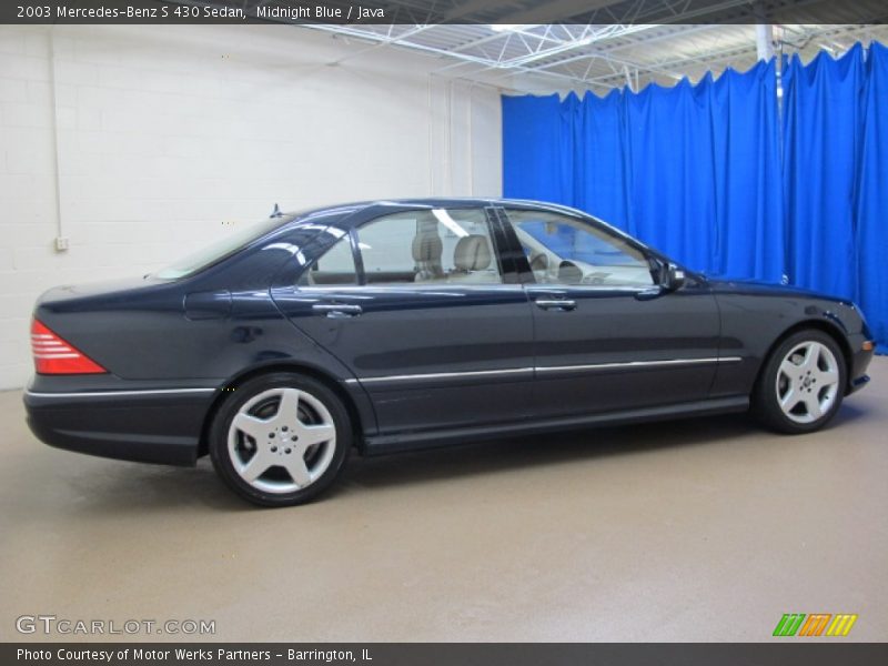 Midnight Blue / Java 2003 Mercedes-Benz S 430 Sedan