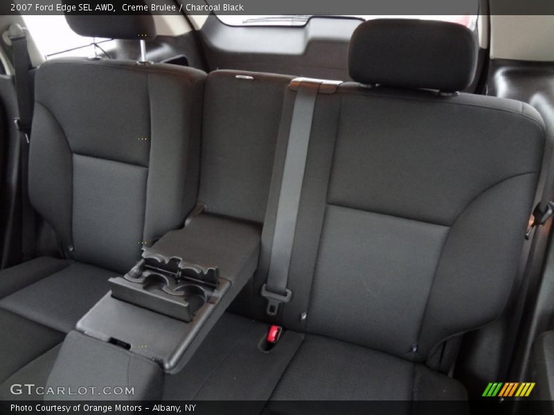 Creme Brulee / Charcoal Black 2007 Ford Edge SEL AWD