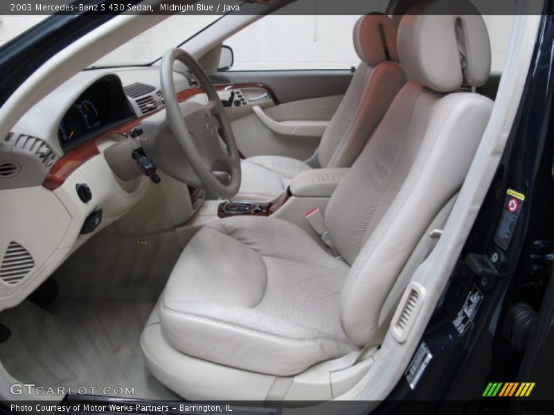 Midnight Blue / Java 2003 Mercedes-Benz S 430 Sedan