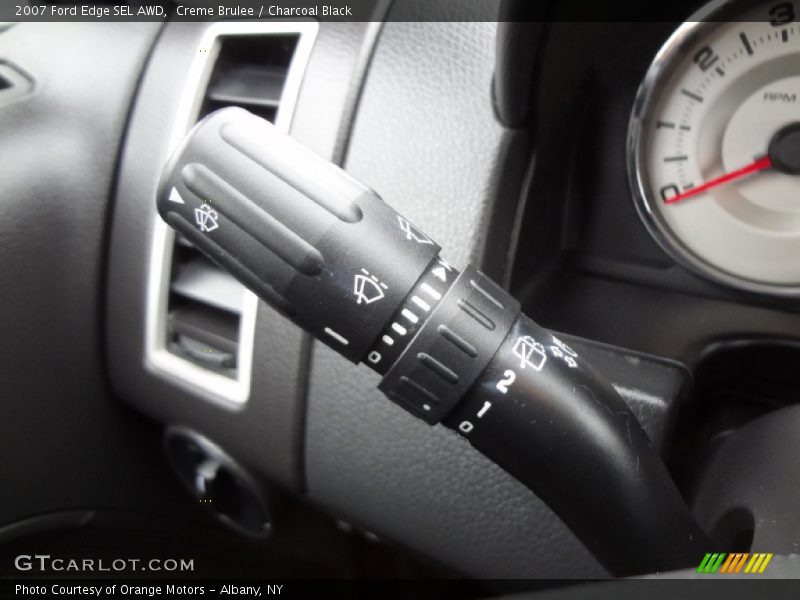 Creme Brulee / Charcoal Black 2007 Ford Edge SEL AWD