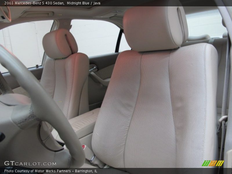 Midnight Blue / Java 2003 Mercedes-Benz S 430 Sedan