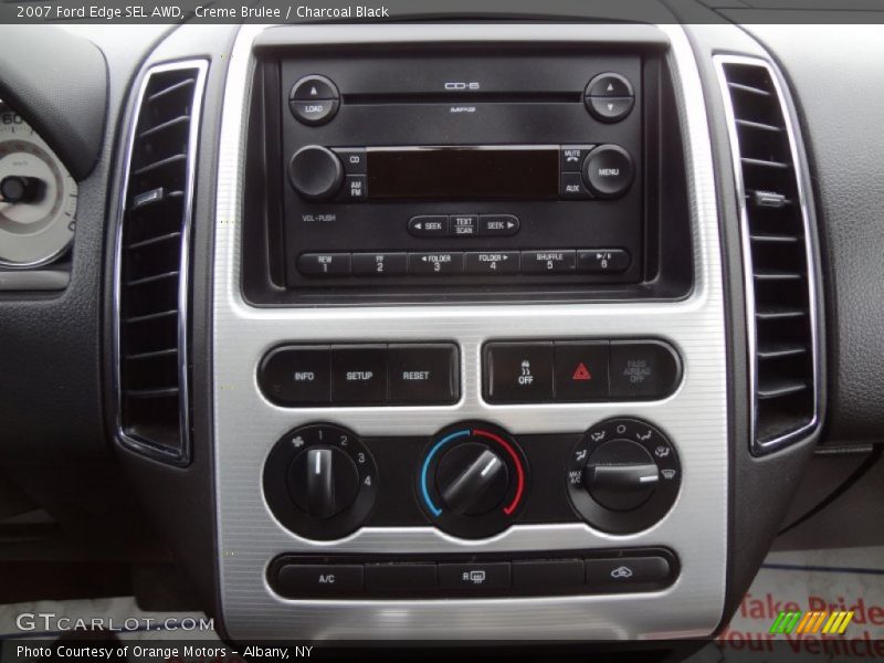 Creme Brulee / Charcoal Black 2007 Ford Edge SEL AWD
