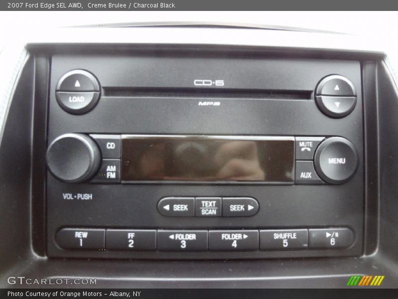 Creme Brulee / Charcoal Black 2007 Ford Edge SEL AWD