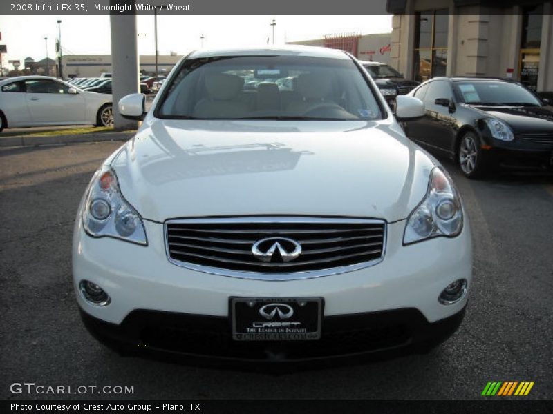 Moonlight White / Wheat 2008 Infiniti EX 35