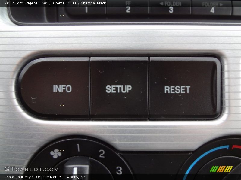 Creme Brulee / Charcoal Black 2007 Ford Edge SEL AWD