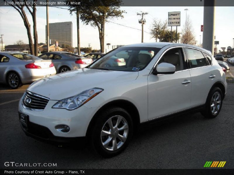 Moonlight White / Wheat 2008 Infiniti EX 35