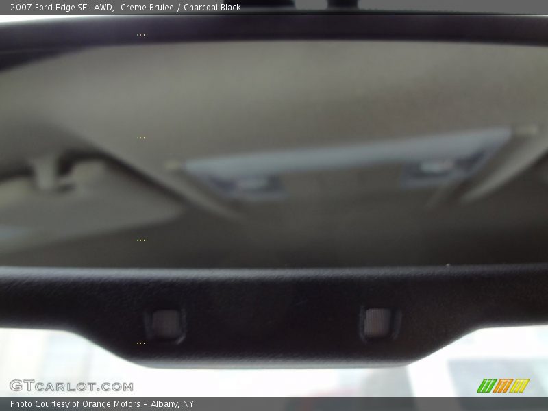 Creme Brulee / Charcoal Black 2007 Ford Edge SEL AWD