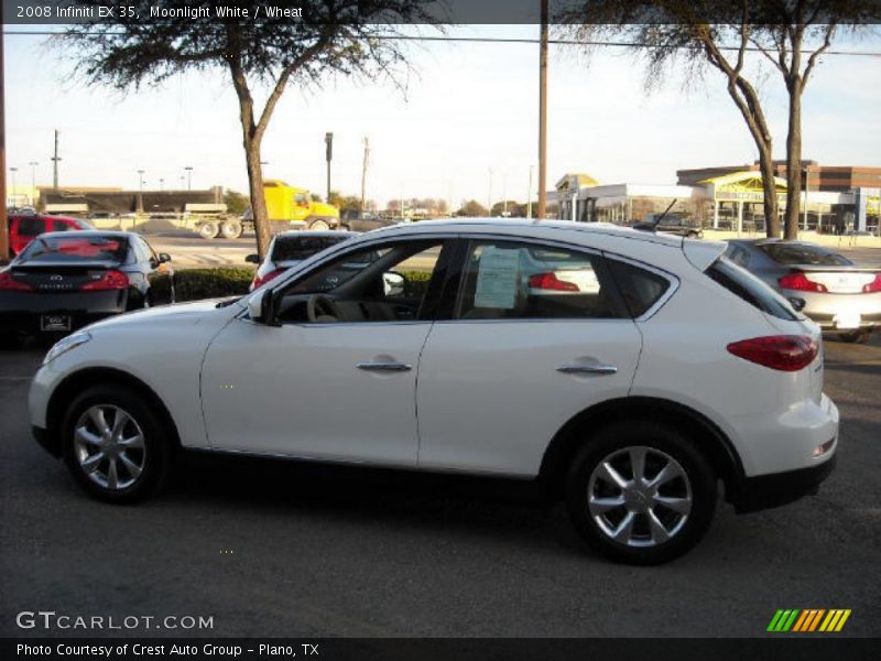 Moonlight White / Wheat 2008 Infiniti EX 35