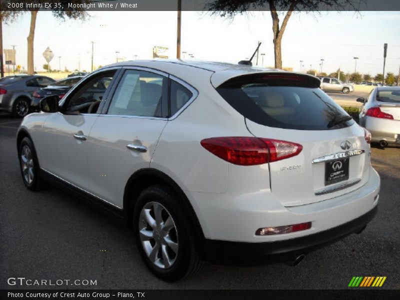 Moonlight White / Wheat 2008 Infiniti EX 35