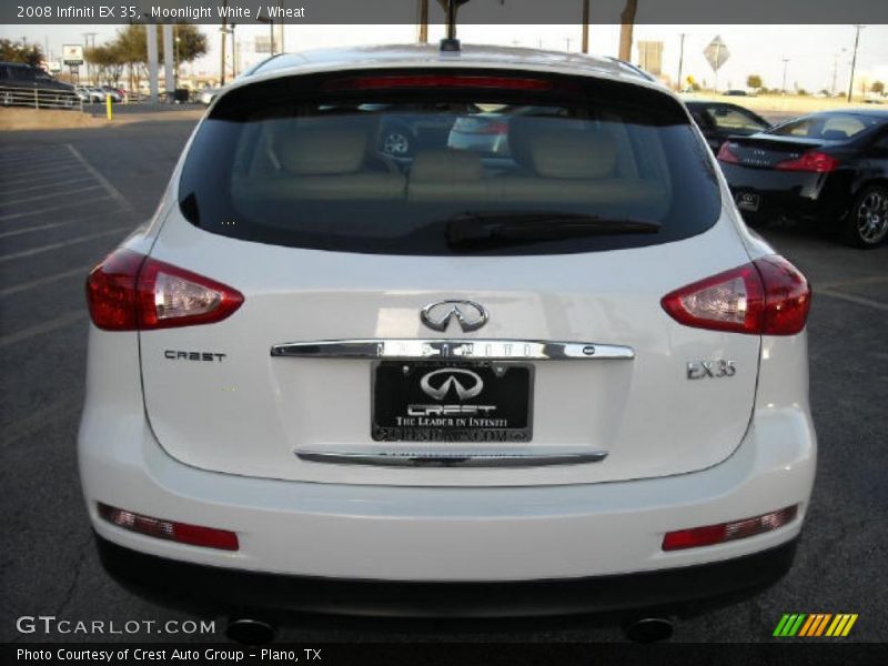 Moonlight White / Wheat 2008 Infiniti EX 35