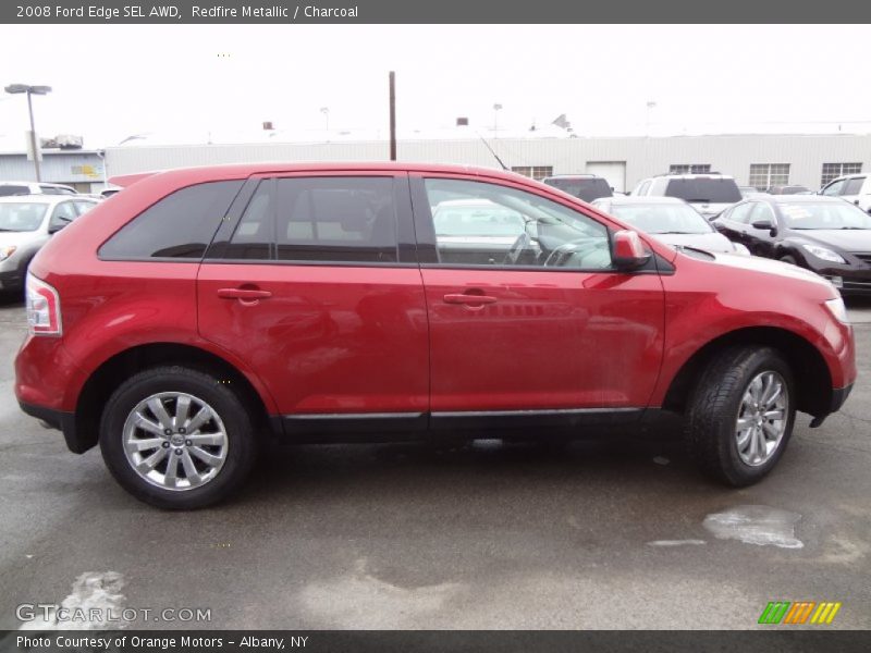 Redfire Metallic / Charcoal 2008 Ford Edge SEL AWD