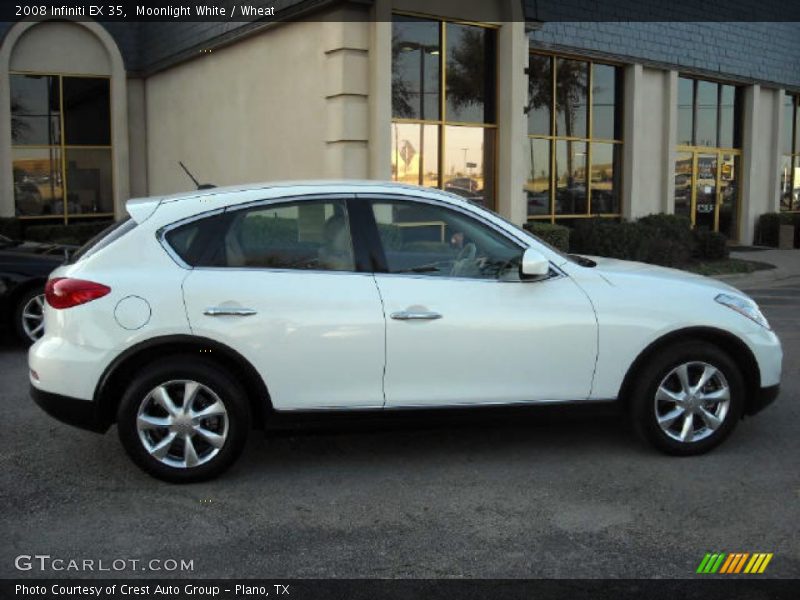 Moonlight White / Wheat 2008 Infiniti EX 35