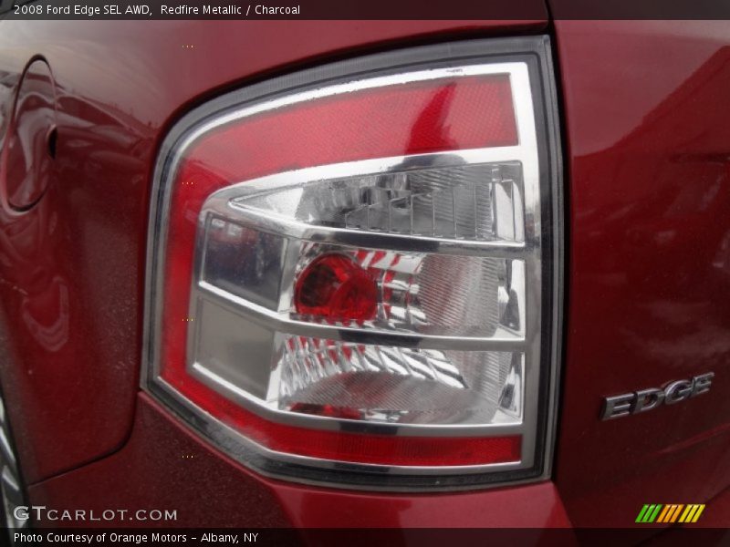 Redfire Metallic / Charcoal 2008 Ford Edge SEL AWD