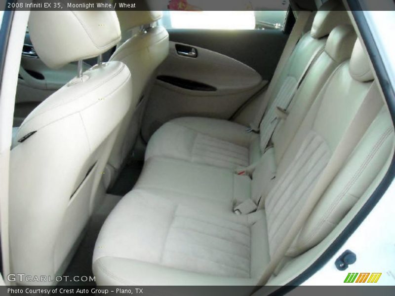 Moonlight White / Wheat 2008 Infiniti EX 35