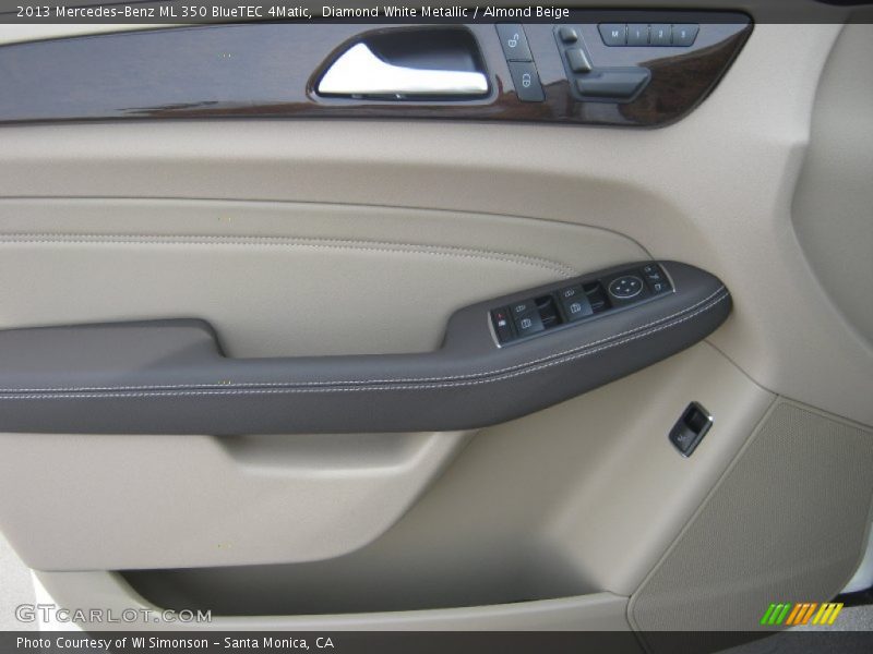 Diamond White Metallic / Almond Beige 2013 Mercedes-Benz ML 350 BlueTEC 4Matic