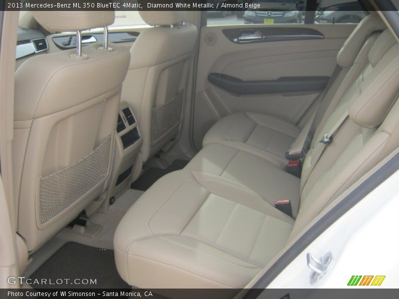 Rear Seat of 2013 ML 350 BlueTEC 4Matic