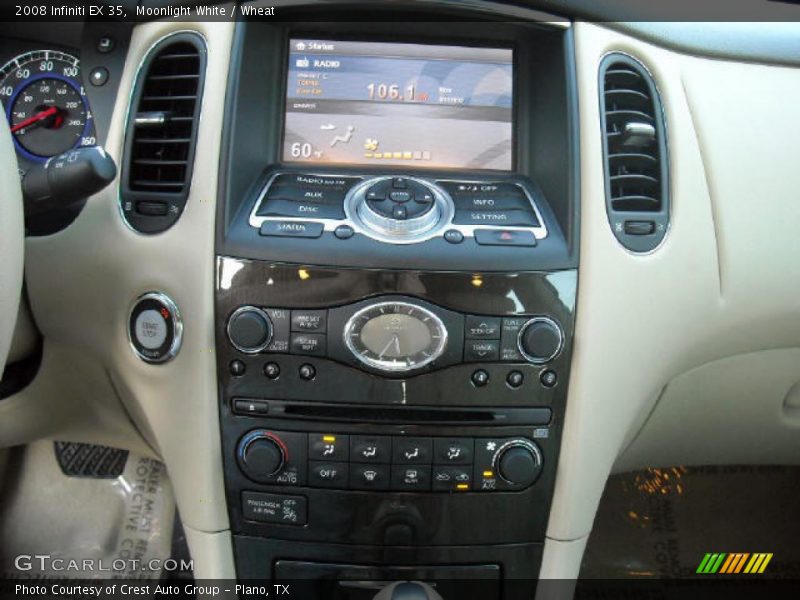 Moonlight White / Wheat 2008 Infiniti EX 35