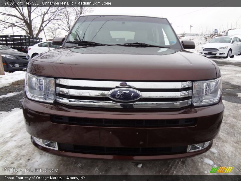 Cinnamon Metallic / Medium Light Stone 2009 Ford Flex SEL