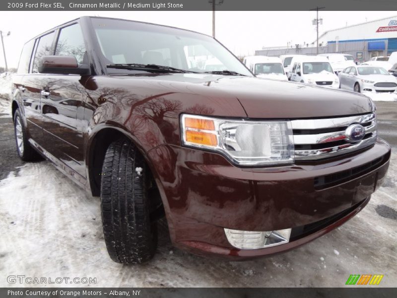 Cinnamon Metallic / Medium Light Stone 2009 Ford Flex SEL