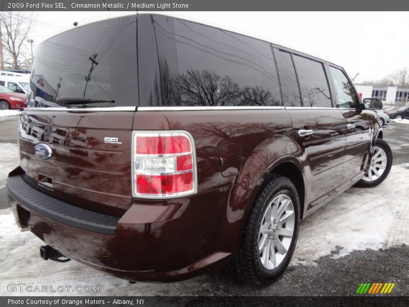 Cinnamon Metallic / Medium Light Stone 2009 Ford Flex SEL