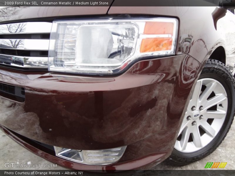 Cinnamon Metallic / Medium Light Stone 2009 Ford Flex SEL
