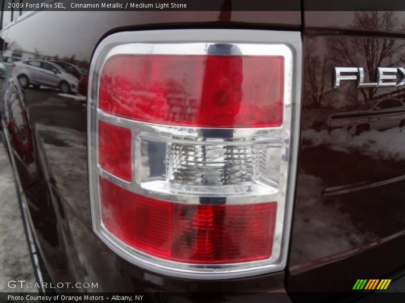 Cinnamon Metallic / Medium Light Stone 2009 Ford Flex SEL