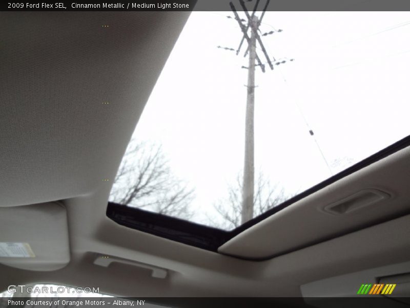 Cinnamon Metallic / Medium Light Stone 2009 Ford Flex SEL