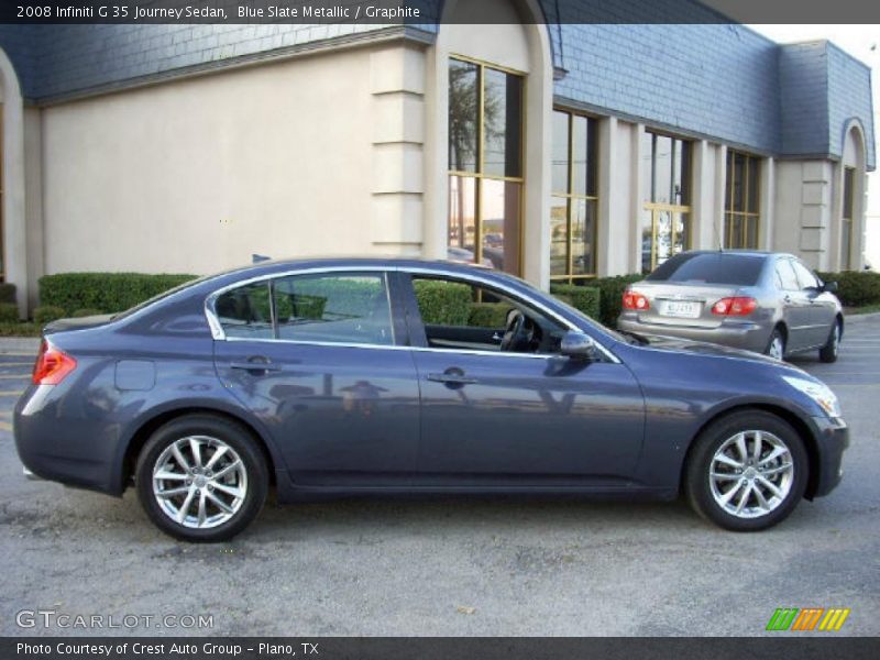 Blue Slate Metallic / Graphite 2008 Infiniti G 35 Journey Sedan
