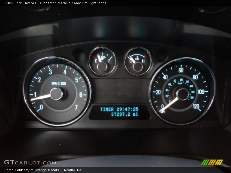 Cinnamon Metallic / Medium Light Stone 2009 Ford Flex SEL