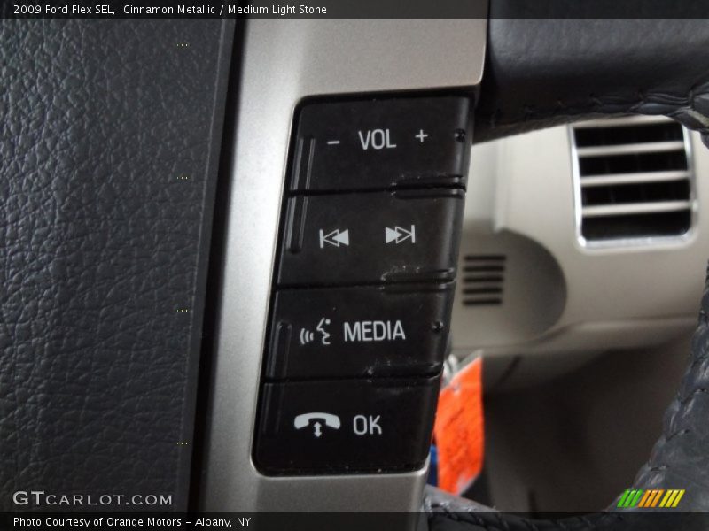 Cinnamon Metallic / Medium Light Stone 2009 Ford Flex SEL