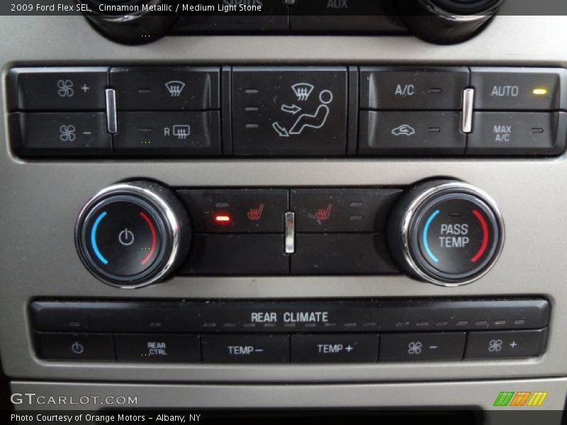 Cinnamon Metallic / Medium Light Stone 2009 Ford Flex SEL