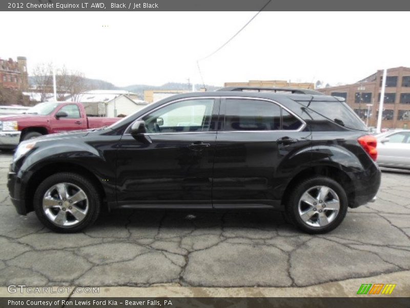 Black / Jet Black 2012 Chevrolet Equinox LT AWD