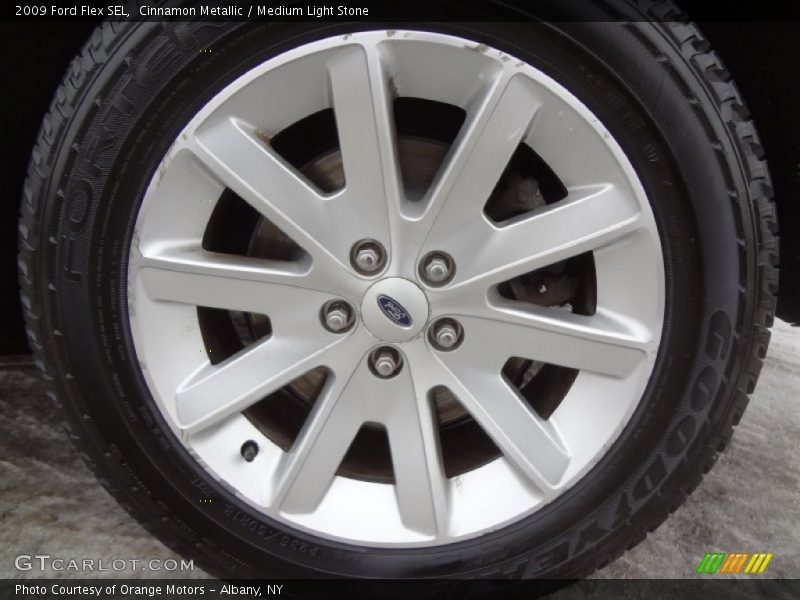 Cinnamon Metallic / Medium Light Stone 2009 Ford Flex SEL